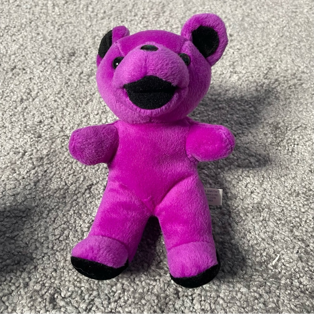 GRATEFUL DEAD Cassidy 1st Gen LIQUID BLUE BEANIE BEAR  Tag Jerry Garcia Plush